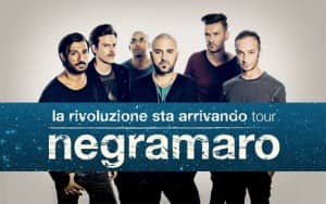 Negramaro La Rivoluzione Sta Arrivando Tour 2016